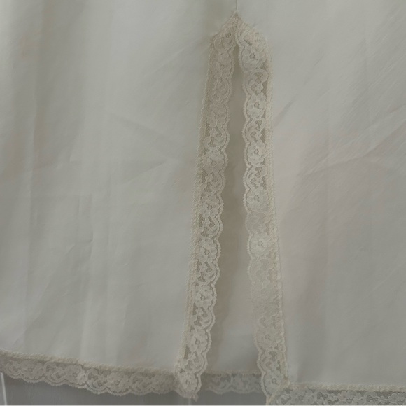 Sliperfection Vintage Floral Lace Half Slip Large - Picture 6 of 8